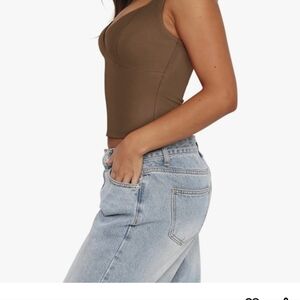 Beautiful brown top.